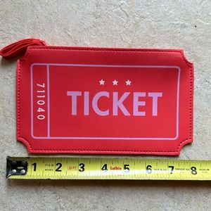 TICKET Ipsy Makeup Bag Pencil Case Brand New!